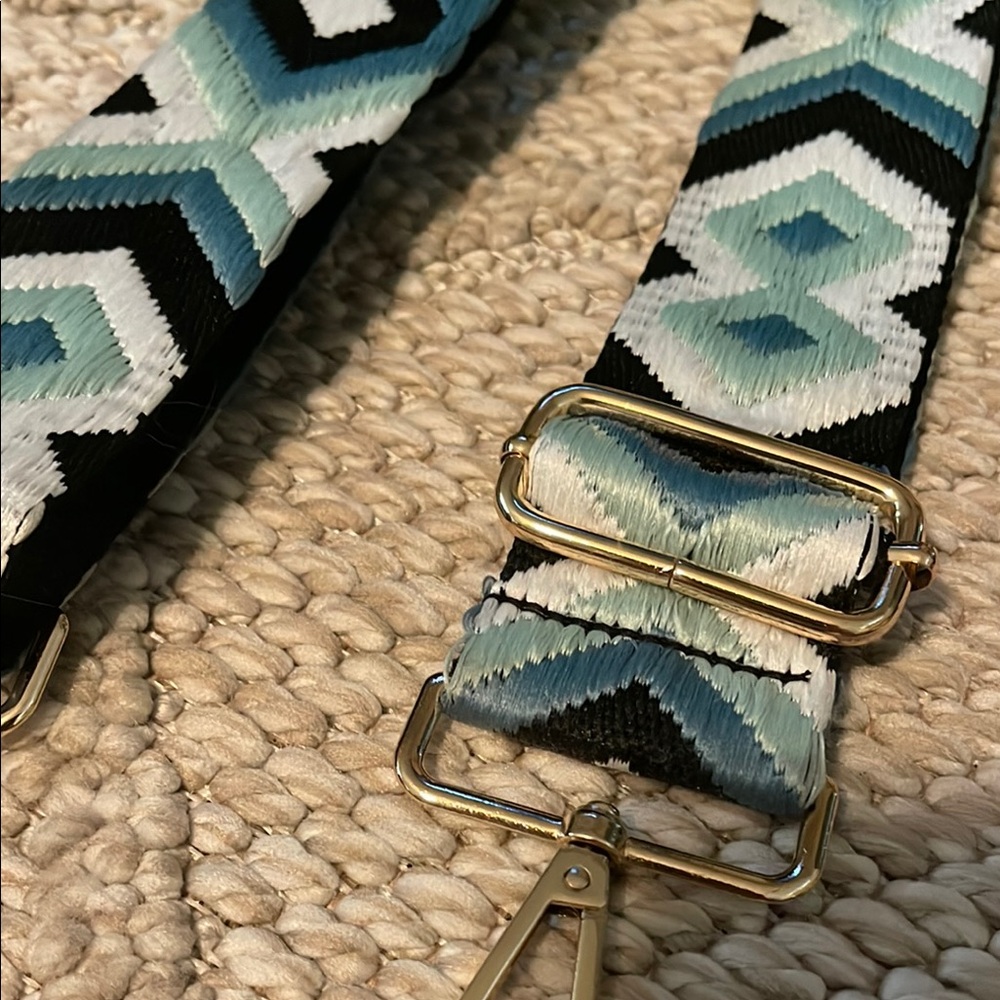 Geometric Patterned Bag Strap - image 2